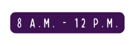 8 A M 12 P M
